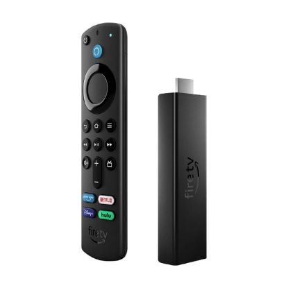 Imagen de ADAPTADOR AMAZON FIRE TV STICK 4K ALEX VOICE REMOTE CONTROLER DOLBY NEGRO