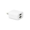 Imagen de ADAPTADOR CARGADOR ARGOM DUAL USB WALL CHARGER 100/240V 2 x USB