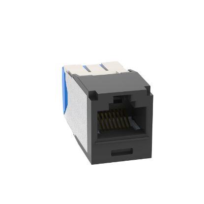Picture of JACK MODULO CONECTOR TG UTP RJ45 CAT 6A NEGRO