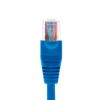 Imagen de CABLE DE RED PATCH CORD UTP CAT 5E RJ-45 RJ-45 90CM AZUL AB360NXT01