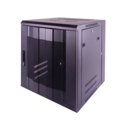 Picture of GABINETE DE PARED FIJO Y SEMI-ENSAMBLADO 12U 60CM FONDO 