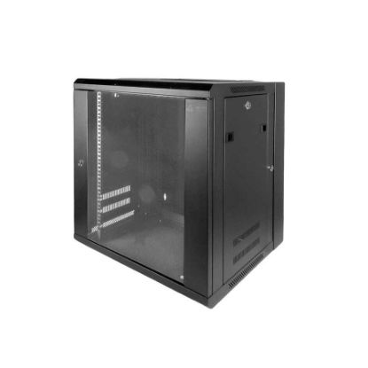 Imagen de GABINETE DE PARED ABATIBLE Y SEMI-ENSAMBLADO 12U 55CM FONDO