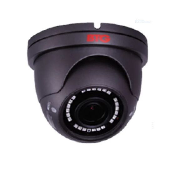 Imagen de CAMARA EN RED TIPO DOMO BTG BOLIDE 2MP 4 EN 1 GRIS VARIFOCAL DIA Y NOCHE EXTERIOR