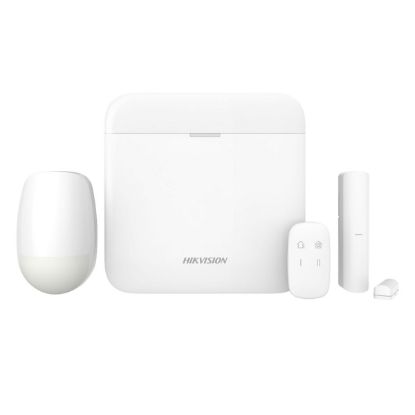 Imagen de KIT DE PAEL DE ALARMA INALAMBRICO HIKVISION 48 ZONAS-WIFI ETHERNET COMPATIBLE AX PRO