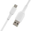 Imagen de CABLE USB BELKIN PARA CARGA A MICRO USB 3.0 A USB TIPO B BLANCO