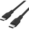 Imagen de CABLE DE CARGA EXTRA LARGO USB C A USB C DE 2 METROS - NEGRO