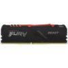 Imagen de MEMORIA RAM KINGSTON HYPERX FURY RGB DIMM DDR4 16GB 3200MHZ	