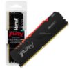 Imagen de MEMORIA RAM KINGSTON HYPERX FURY RGB DIMM DDR4 16GB 3200MHZ	