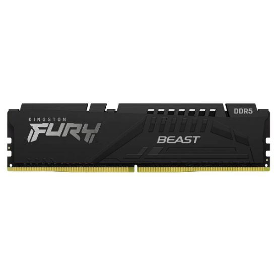 Imagen de MEMORIA RAM KINGSTON FURY BEAST DIMM DDR5 16GB 5200MHZ CL40