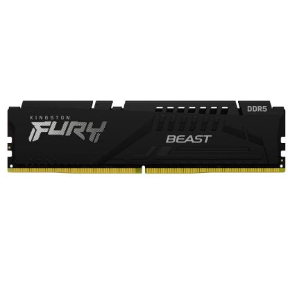 Imagen de MEMORIA RAM KINGSTON FURY BEAST DIMM DDR5 16GB 4800MHZ CL38