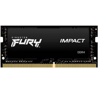 Imagen de MEMORIA RAM KINGSTON FURY IMPACT SO-DIMM DDR4 8GB 3200MHZ