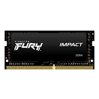 Imagen de MEMORIA RAM KINGSTON FURY IMPACT SO-DIMM DDR4 16GB 3200MHZ