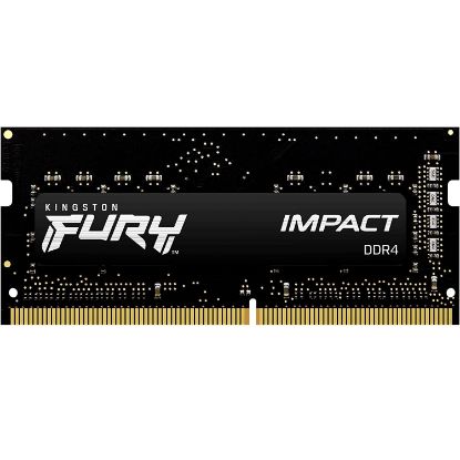 Imagen de MEMORIA RAM KINGSTON FURY IMPACT SO-DIMM DDR4 32GB 3200MHZ