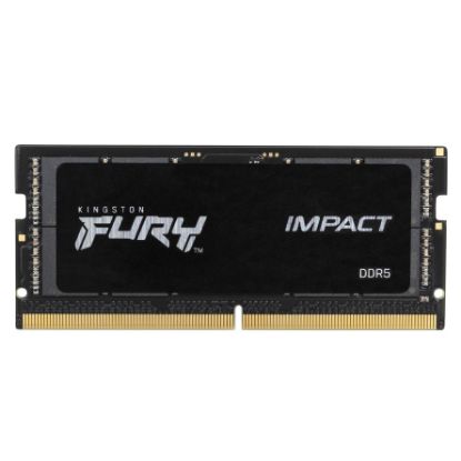 Imagen de MEMORIA RAM KINGSTON FURY IMPACT SO-DIMM DDR5 32GB 4800MHZ