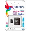 Imagen de TARJETA DE MEMORIA MICRO SD ADATA 64GB CLASE 10 CON ADAPTADOR SD