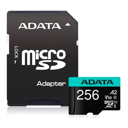 Imagen de TARJETA DE MEMORIA MICRO SD ADATA PREMIER PRO 256GB U3 CLASE 10 V30