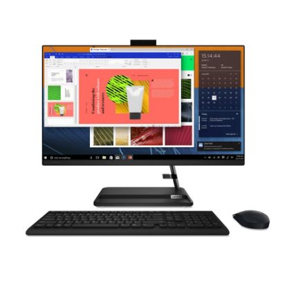 Imagen de ALL IN ONE LENOVO i3 1115G4 24” 8GB DDR4 - 256GB SSD M.2 - WIN11 HOME - BLACK