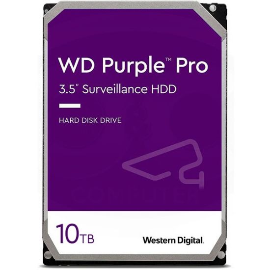 Imagen de DISCO DURO WD PURPLE PRO 10TB - SATA - 7200RPM - 3.5" - 256MB CACHE - 6.0GBS