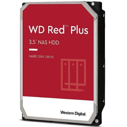 Imagen de DISCO DURO WD RED PLUS 6TB - SATA - 5400RPM - 3.5" - 256MB CACHE - 6.0GBS