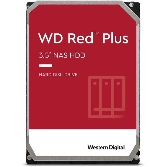 Imagen de DISCO DURO WD RED PLUS 12TB - SATA - 7200RPM - 3.5" - 256MB CACHE - 6.0GBS