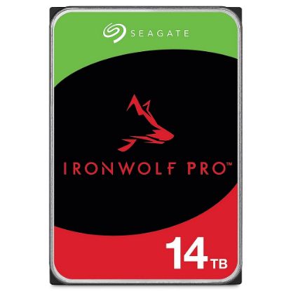 Imagen de DISCO DURO SEAGATE IRONWOLF PRO 14TB - SATA - 7200RPM - 3.5" - 256MB CACHE - 6.0GBS