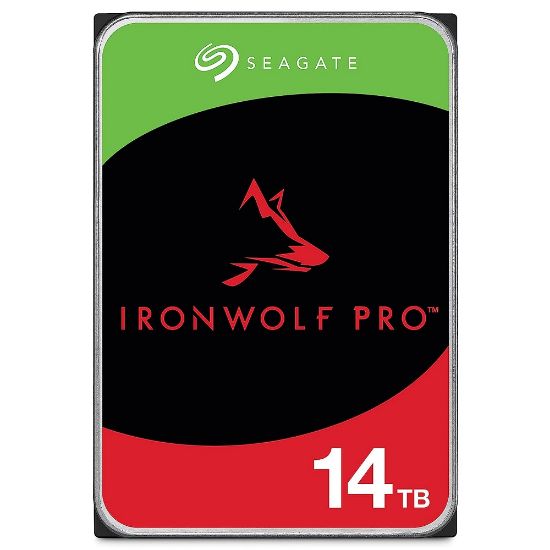 Imagen de DISCO DURO SEAGATE IRONWOLF PRO 14TB - SATA - 7200RPM - 3.5" - 256MB CACHE - 6.0GBS