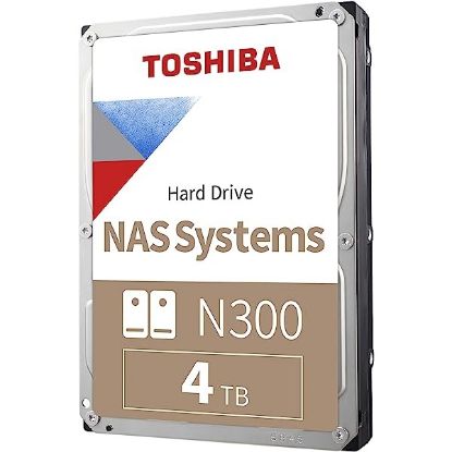 Imagen de DISCO DURO TOSHIBA N300 4TB - SATA - 7200RPM - 3.5 PULGADAS - 256MB CACHE - 6.0GBS