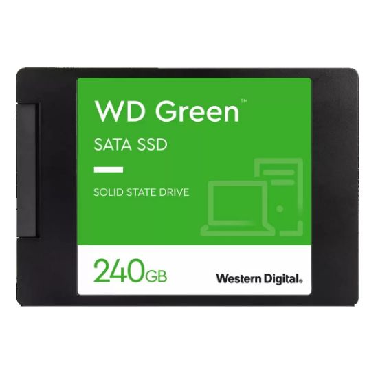 Imagen de UNIDAD DE ESTADO SOLIDO WD 240GB GREEN SATA 2.5" SSD INTERNO