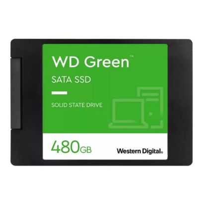 Imagen de UNIDAD DE ESTADO SOLIDO WD 480GB GREEN SATA 2.5" SSD INTERNO