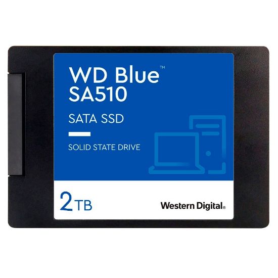 Imagen de UNIDAD DE ESTADO SOLIDO WD 2TB BLUE SA510 SATA 2.5" SSD INTERNO