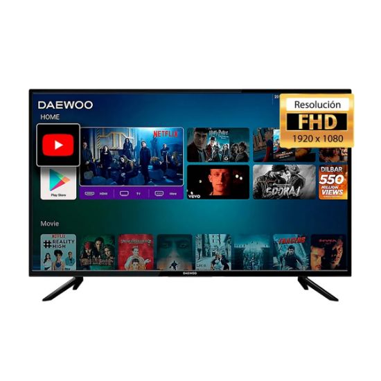 Imagen de TV LED DAEWOO DW55MTEN2 SMART TV 55” 4K ULTRA HD USB - HDMI - ANDROID 11