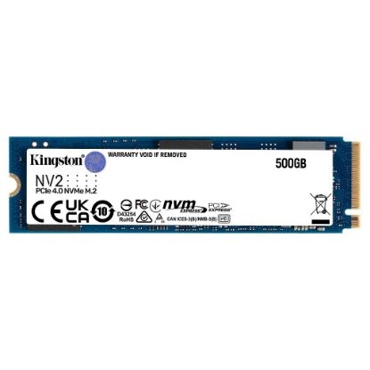 Imagen de UNIDAD DE ESTADO SOLIDO KINGSTON NV2 500GB M.2 2280 NVME PCIE 4.0