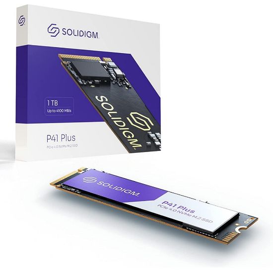Imagen de UNIDAD DE ESTADO SOLIDO SOLIDIGM P41 PLUS 1TB M.2 2280 NVME PCIE 4.0