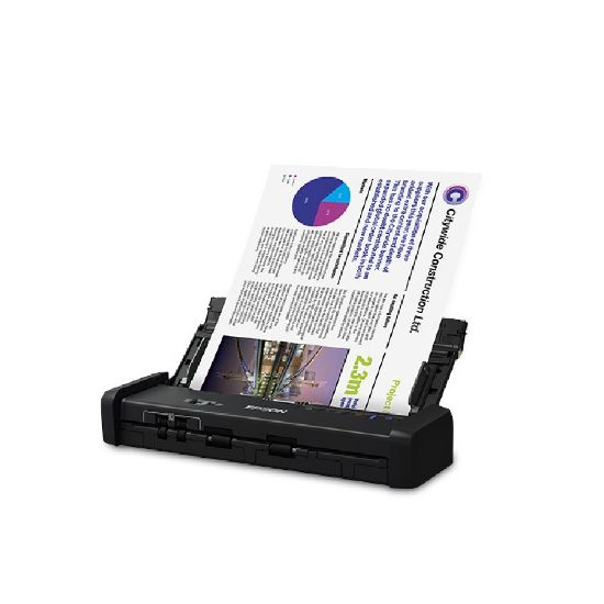 Imagen de ESCANER EPSON DS-320 DUPLEX PORTATIL PARA DOCUMENTOS 25PPM – 50IPM USB 