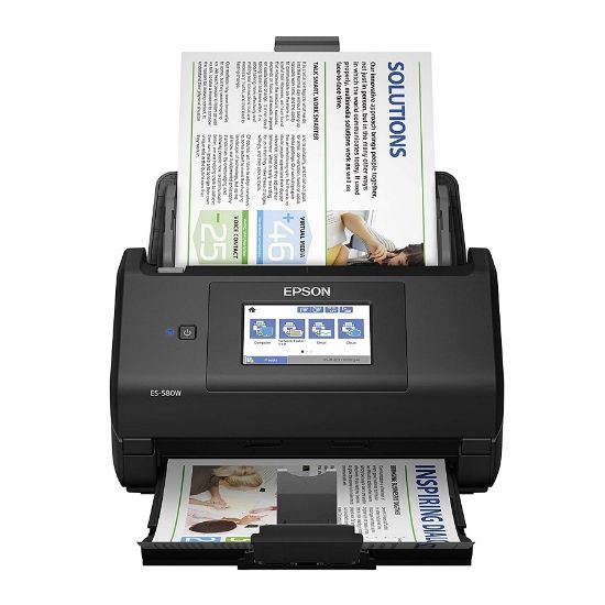 Imagen de ESCANER VERTICAL EPSON WORKFORCE ES-580W DUPLEX 35PPM - 70IPM USB