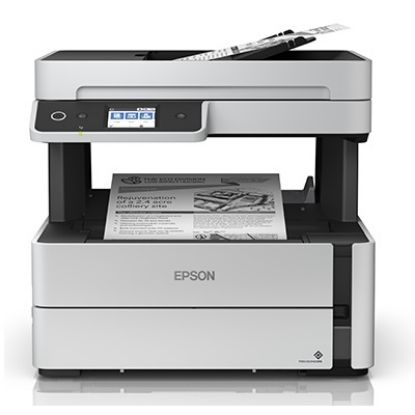 Imagen de IMPRESORA MULTIFUNCION EPSON ECOTANK M3170 MONOCROMATICA 39PPM ADF USB WIFI DUPLEX