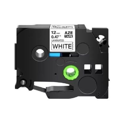 Imagen de CINTA GENERICA LAMINADA BROTHER TZ-231 12MM - 8M NEGRO - BLANCO 