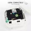 Imagen de CINTA GENERICA LAMINADA BROTHER TZ-231 12MM - 8M NEGRO - BLANCO 