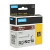 Imagen de CINTA INDUSTRIAL RHINO DYMO ORIGINAL 1805424 1" 24MM X 5.5M BLANCO - CAFE