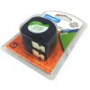 Imagen de CINTA DE PAPEL DYMO LETRATAG ORIGINAL 10697  12MM X 4M NEGRO - BLANCA PACK DE 2