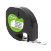 Imagen de CINTA DE PAPEL DYMO LETRATAG ORIGINAL 10697 12MM X 4M NEGRO - BLANCA