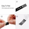 Imagen de CINTAS GENERICA PARA ETIQUETADORA DYMO 3D PLASTIC EMBOSSING XPRESS 9MM X 3M