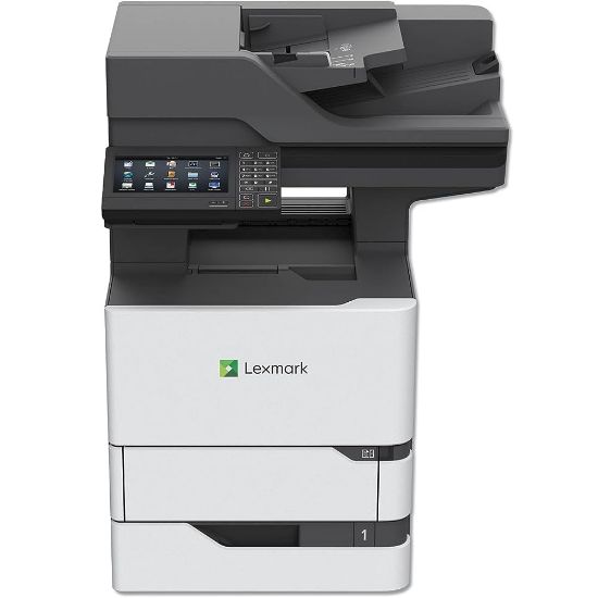 Imagen de IMPRESORA MULTIFUNCION MONOCROMATICA LEXMARK LASER MX721ADHE  DUPLEX 61PPM USB - LAN