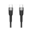 Imagen de CABLE TRENZADO DE NYLON ARGOM TIPO C A TIPO C 1.8M