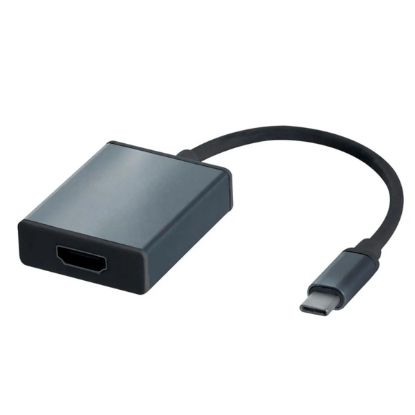 Imagen de ADAPTADOR DE CABLE ARGOM HDMI A USB-C 15CM NEGRO