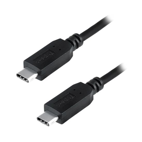 Imagen de CABLE  ARGOM USB TIPO C MACHO A TIPO C MACHO 1.8M