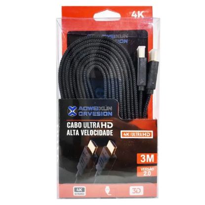 Imagen de CABLE GENERICO HDMI 3MT - 4K