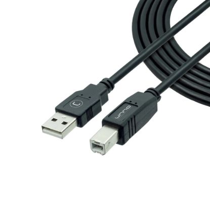 Imagen de CABLE USB GENERICO UNNO PARA IMPRESORA TIPO-A - TIPO-B