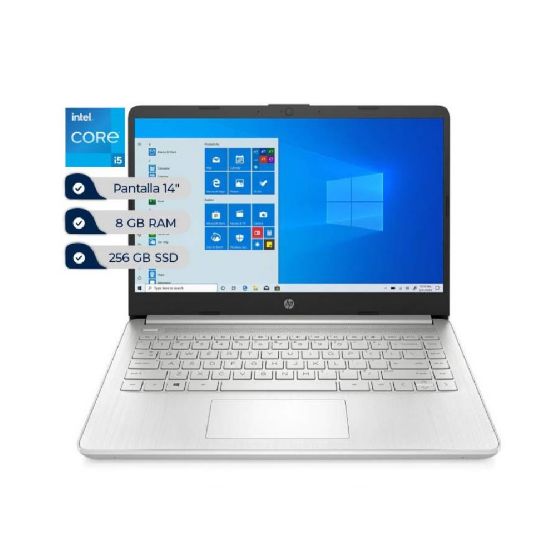 Imagen de LAPTOP HP 14-DP2519LA 14" HD INTEL CORE I5-1135G7 - 8GB DDR4 - 256GB SSD M.2 - FREEDOS