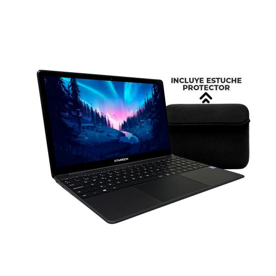 Imagen de LAPTOP XTRATECH INVICTA 15.6" FHD INTEL CORE I5-1135G7 - 8GB DDR4 - 256GB SSD M.2 - NEGRO + PROTECTOR - FREEDOS